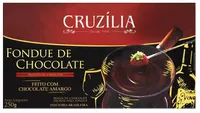 Fondue De Chocolate Meio Amargo Cruzília Caixa 250g
