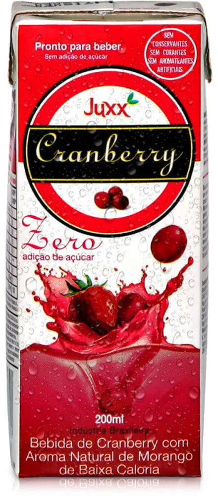 Bebida Cranberry Juxx Funcionais Caixa 1l