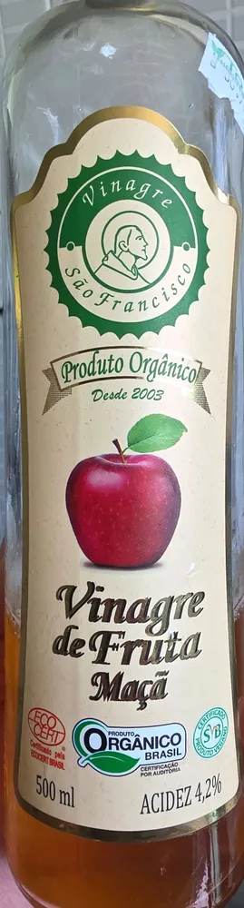 SÃO FRANCISCO Vinagre Orgânico de Maçã 4,2%