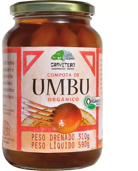 Compota Umbu Organico 590g