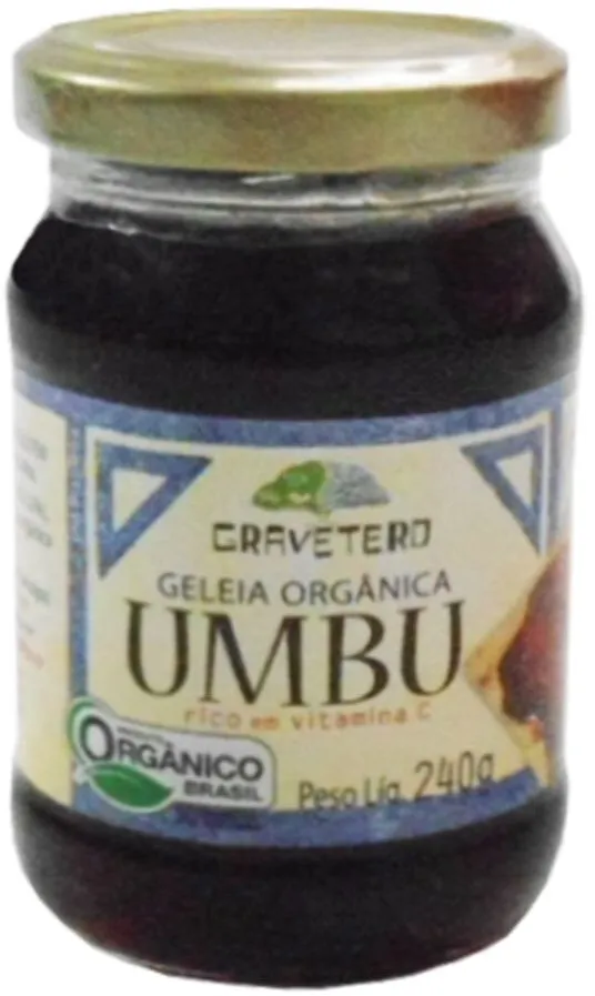 Geléia De Umbu Orgânica Gravetero 240g