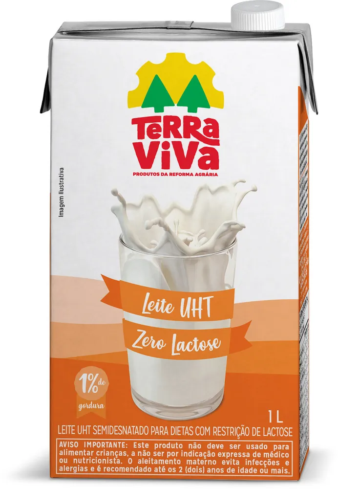 Leite UHT Zero Lactose