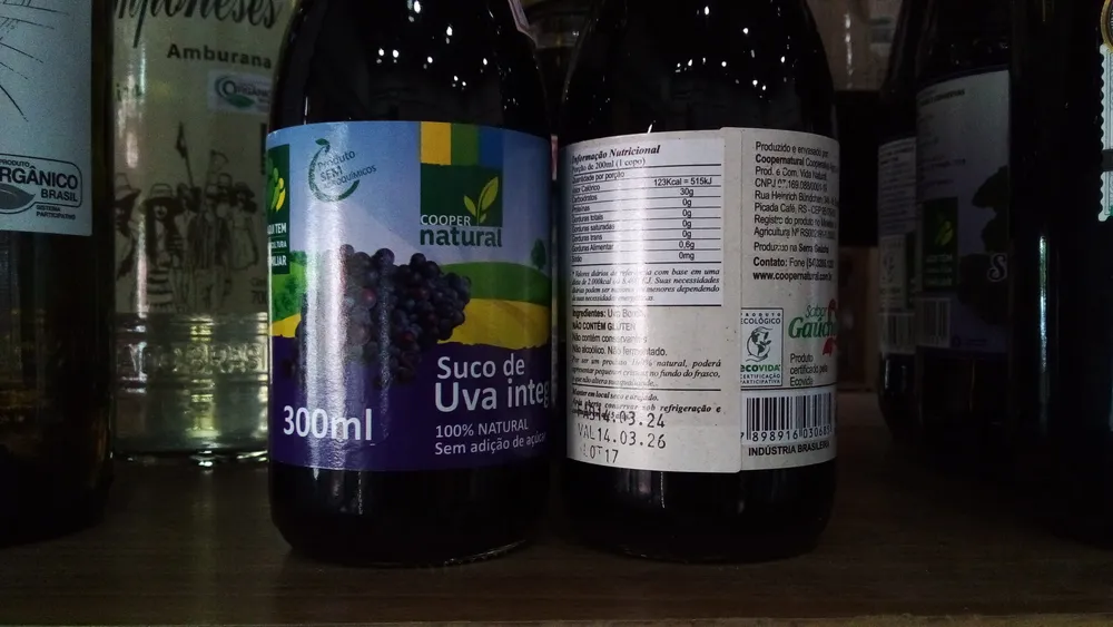 Suco de Uva Integral Cooper Natural 300 mL
