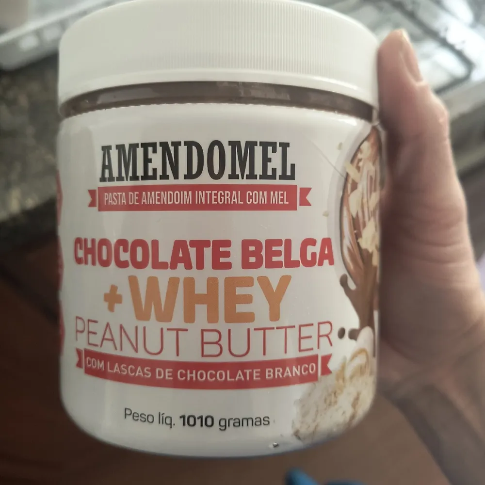 Peanut Butter Integral Com Mel Chocolate Briga + Whey