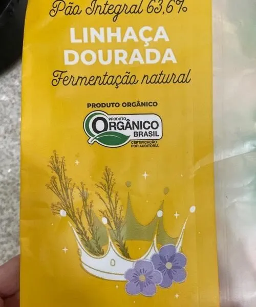 Pão Integral Linhaça Dourada
