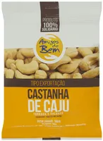 Castanha De Caju Torrada E Salgada Amigos Do Bem Pouch 100g