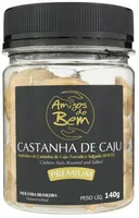 Castanha De Caju Torrada E Salgada Amigos Do Bem Premium Pote 140g