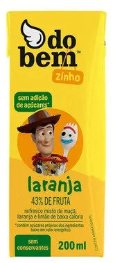 Suco Integral Laranja Do Bem Do Benzinho Caixa 200ml
