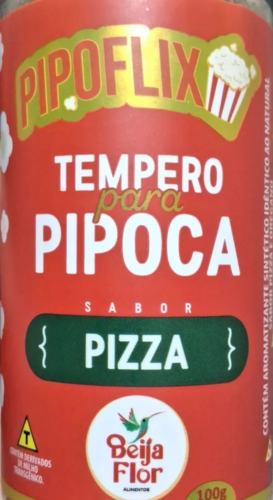 Tempero para pipoca sabor pizza