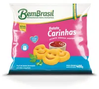 Batata Pré Frita Carinhas Congelada Bem Brasil Pacote 400g