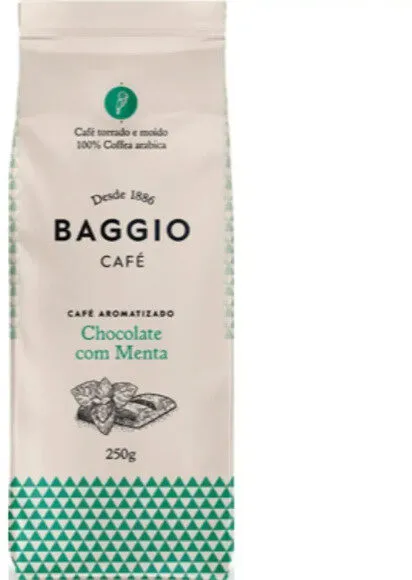 Café Torrado E Moído Chocolate Com Menta Baggio Pacote 250g