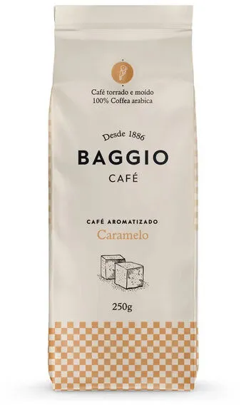 Café Torrado E Moído Caramelo Baggio Pacote 250g