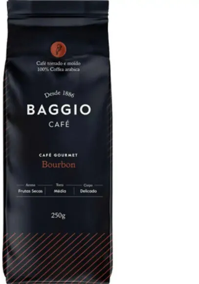 Café Torrado E Moído Bourbon Baggio Pacote 250g