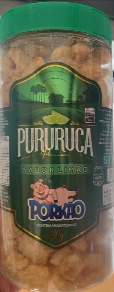 Pururuca premium sabor limao