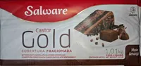 Cobertura fracionada sabor chocolate meio amargo