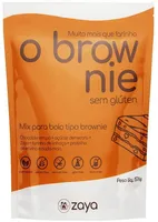 Mix Para Bolo Brownie Sem Glúten Zero Sódio Zaya Pouch 576g