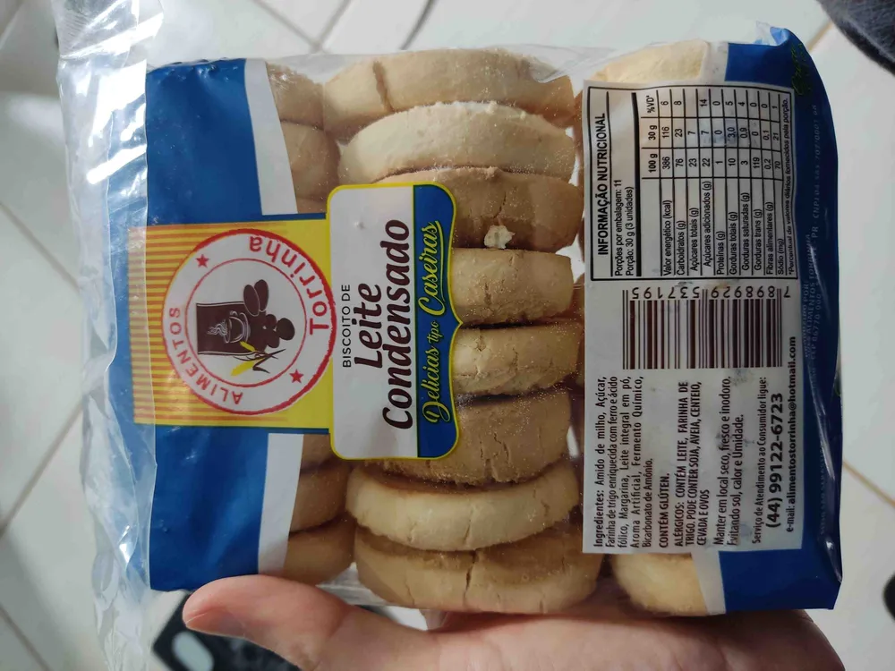 biscoito de leite condensado