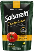 Molho De Tomate Tradicional Salsaretti Sachê 300g