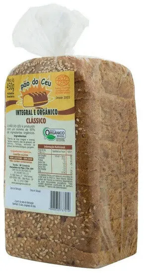 Pao Classico 450g Pao Do Ceu