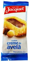 Minibolo Baunilha Recheio Creme De Avelã Jacquet Caixa 125g 5 Unidades