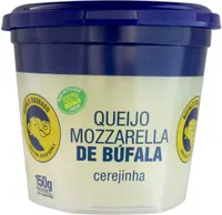 Queijo Mussarela De Búfala Cerejinha Búfalo Dourado 150g