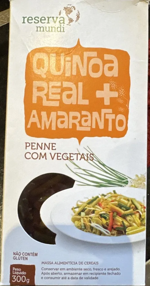 Penne Quinoa Real + Amaranto