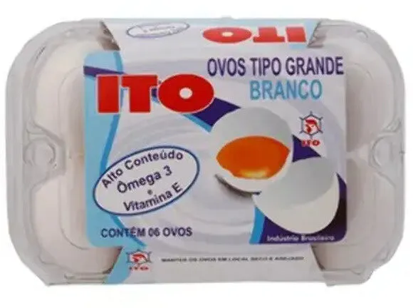 Ovo Branco Com Omega 3 Ito 06 Unidades