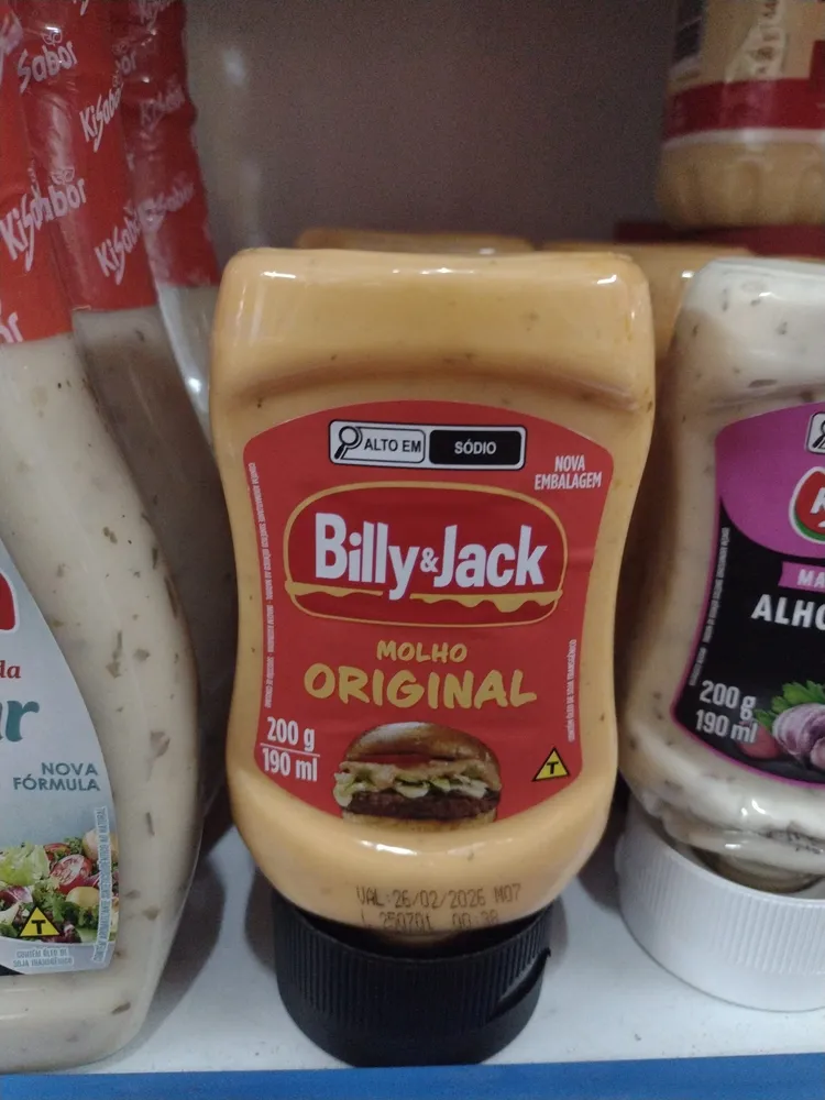 Billy & Jack MOLHO ORIGINAL 200g 190ml