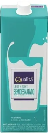Leite Longa Vida Semidesnatado QUALITÁ