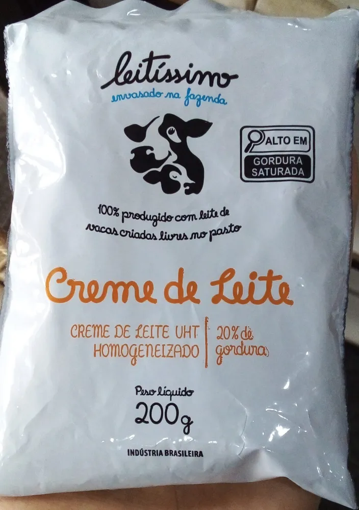 Creme de Leite Leitíssimo sachê