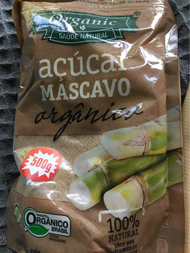 Acucar Mascavo Organic 500GR