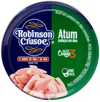 Atum Em Pedaços Em óleo Robinson Crusoe Lata 120g