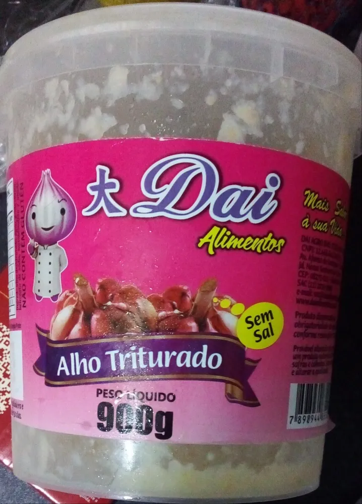 Alho Triturado