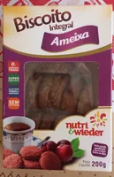 Biscoito integral de ameixa