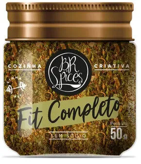 Tempero Completo Zero Sódio Br Spices Fit Pote 50g