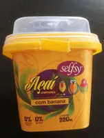 Açaí cremoso com banana
