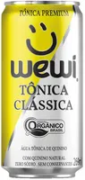 água Tônica Clássica Orgânica Zero Sódio Wewi Premium Lata 269ml
