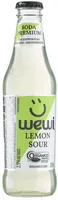 Refrigerante Orgânico Lemon Sour Zero Sódio Wewi Garrafa 255ml
