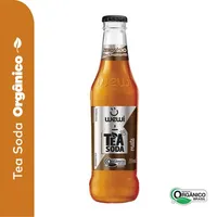 Refrigerante Orgânico Mate Zero Sódio Wewi Tea Soda Garrafa 255ml