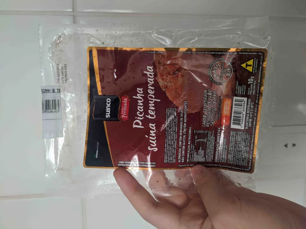 Picanha Suína Temperada