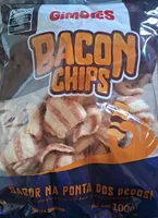 Salgadinho de trigo sabor bacon