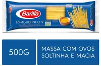 Macarrão Com Ovos Espaguetinho 9 Barilla Pacote 500g