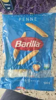 Macarrão Com Ovos Penne Rigate Barilla Pacote 500g