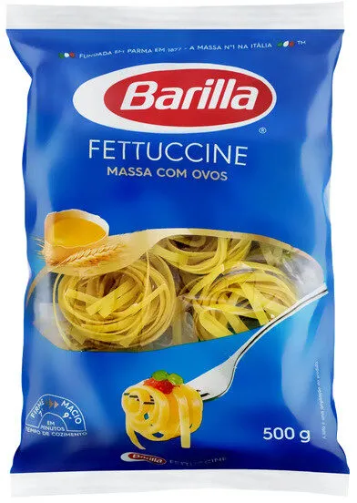 Macarrão Com Ovos Fettuccine Barilla Pacote 500g