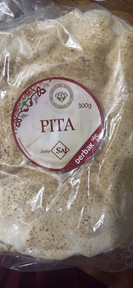 Pão Pita Derbak Saj Pacote 300g