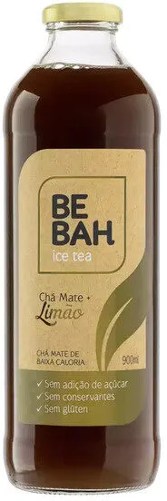 Chá Mate Ice Tea Limão Bebah Garrafa 900ml