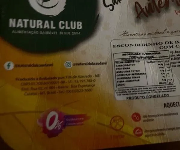 Escondidinho de batata doce  carne