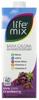 Bebida Uva Com Cranberry Life Mix Caixa 1l