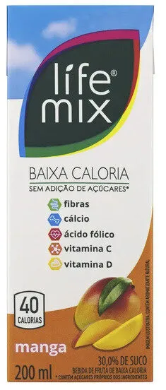 Bebida Manga Life Mix Caixa 200ml