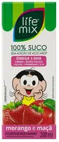 Suco Morango E Maçã Turma Da Mônica Life Mix Caixa 200ml